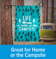 Life is Better at the Campsite Yard Flag, Sketch