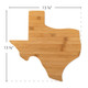 Camco Bamboo RV Cutting Board - Texas