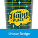 Life is Better at the Campsite 20 oz. Wrapped Tumbler, Green Grid