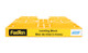 FasTen Leveling Block, 2x2,Yellow, Single (E/F)