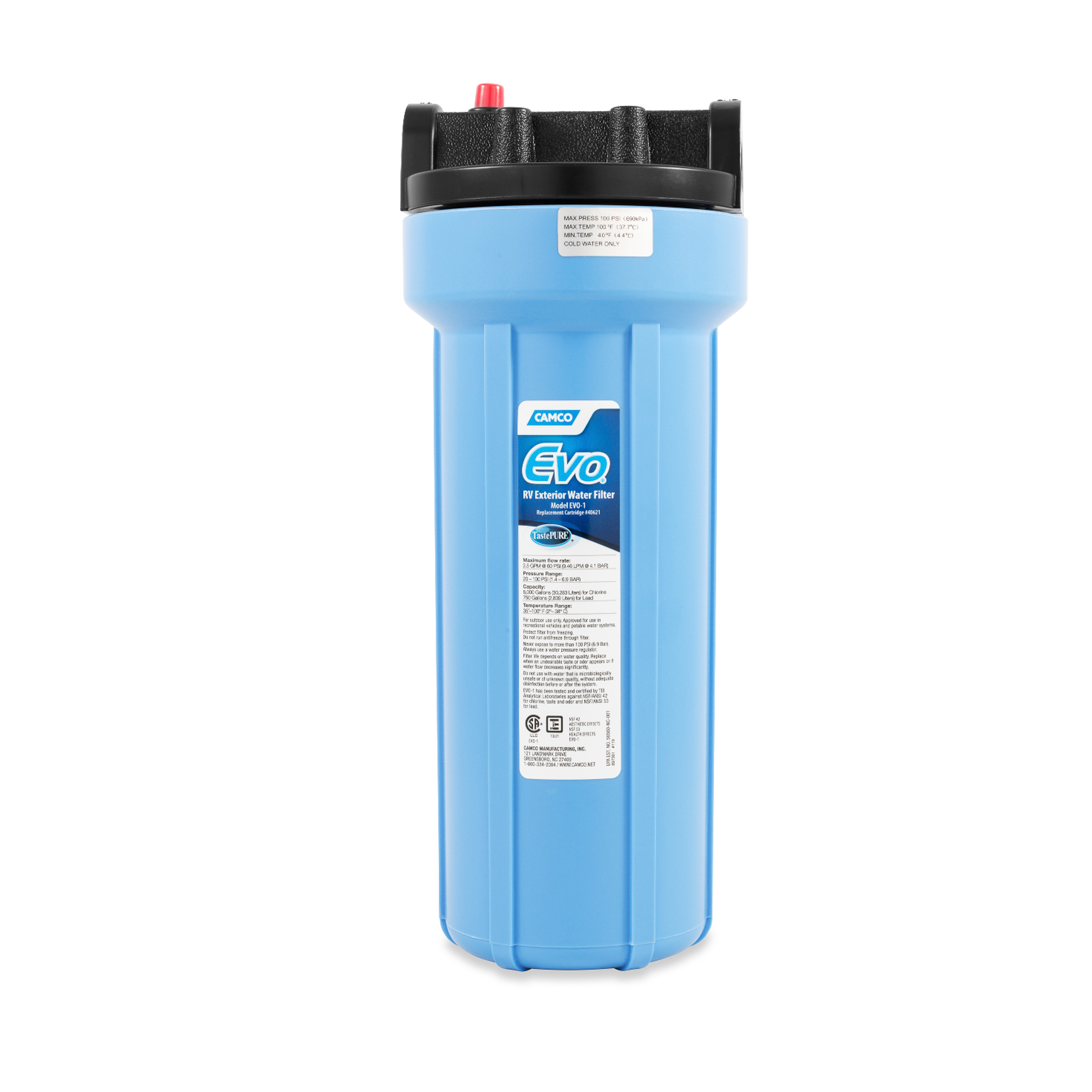 Evo RV Water Filter Camco Outdoors Camco Outdoors