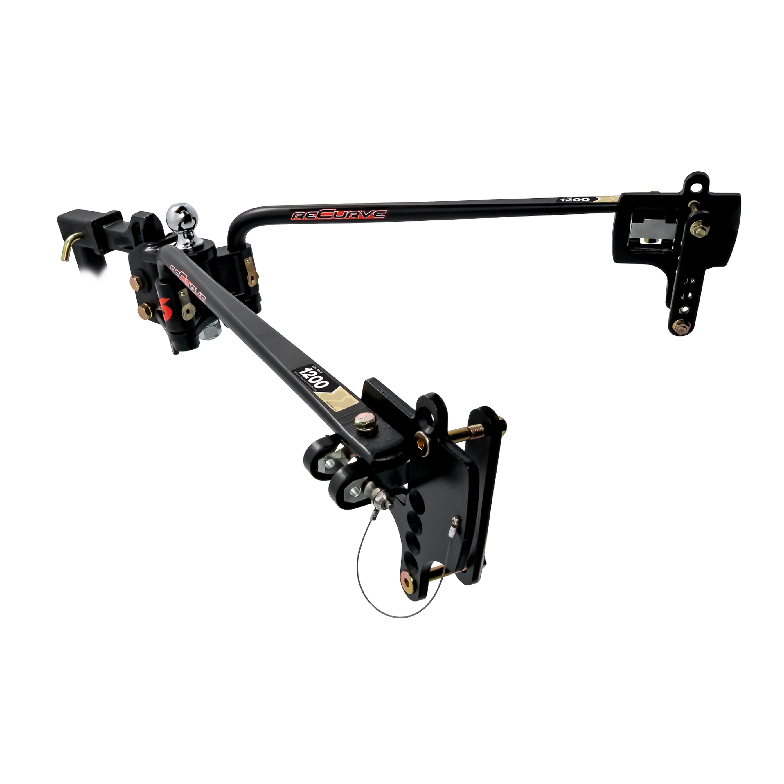 EazLift ReCurve R6 Weight Distribution Hitch, 1200 lb. Kit Camco