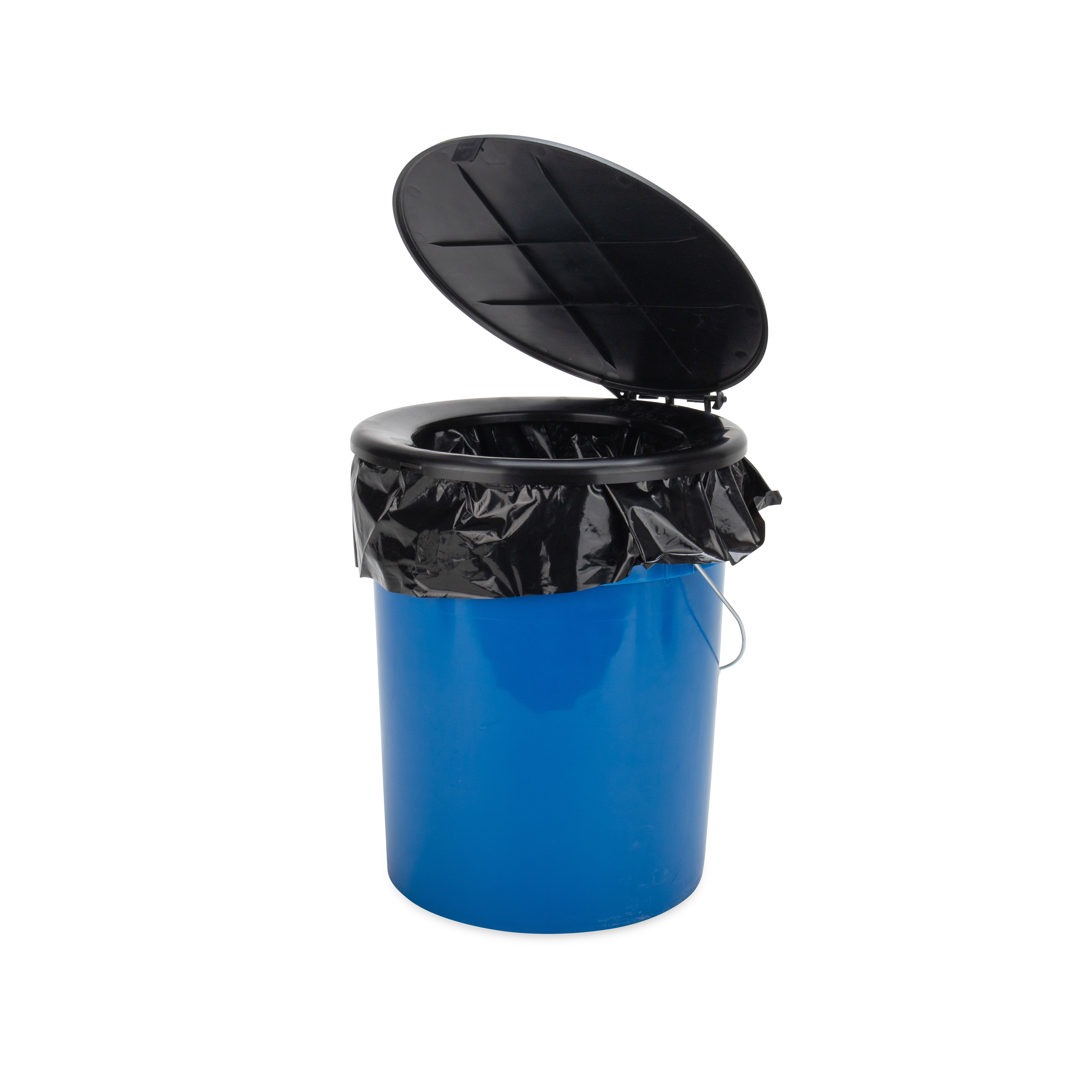 Camco Toilet Bucket with Seat and Lid Kit Camco Outdoors Camco Outdoors