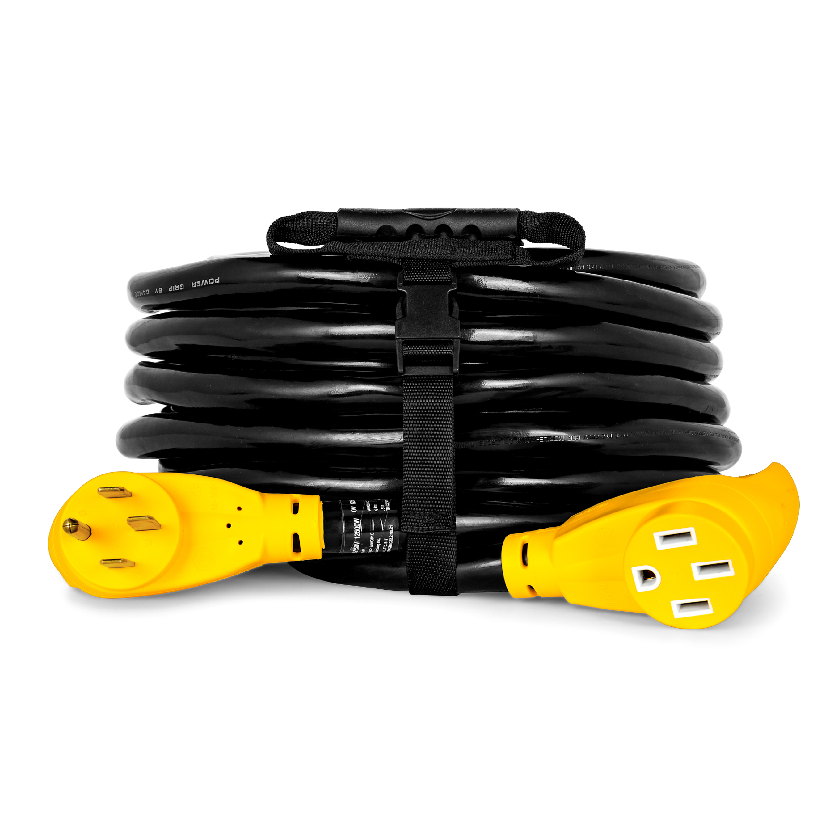 Power Grip Heavy-Duty 50 Amp RV Extension Cord - 50 ft - Camco Outdoors