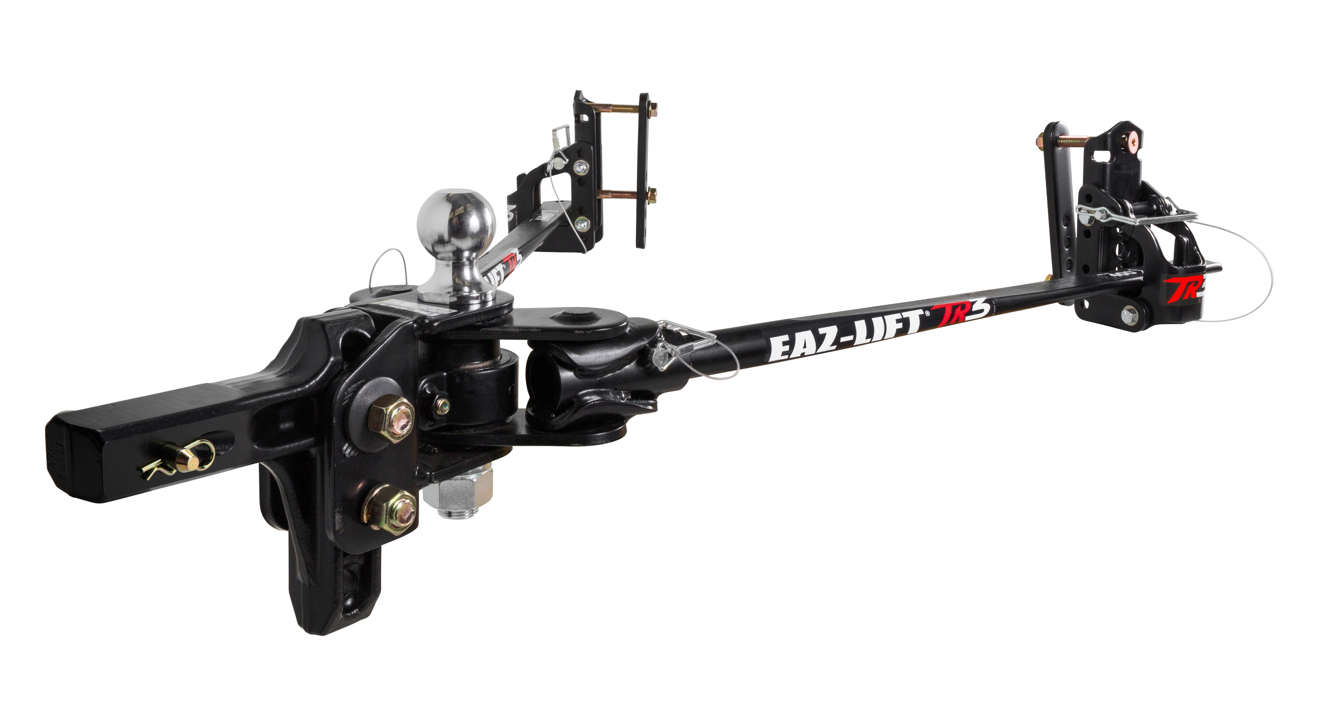 EazLift TR3 Weight Distribution Hitch Kit with Sway Control 600 lb. 2" Ball Camco Outdoors