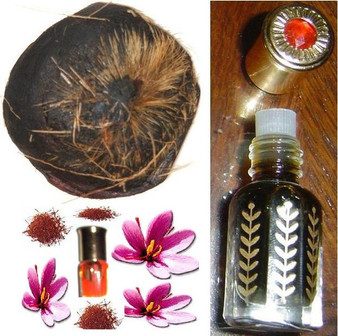 Zaffran/Saffron with Wild deer musk oil - non-alcoholic(12cc) fragrance oil batch 02052024