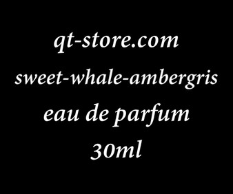 Sale: 30 ml of Sweet Whale Ambergis eau de parfum