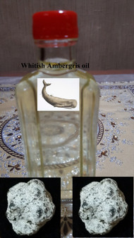 Whitish AMBERGRIS oil fragrance-non alcoholic (3cc)  batch 30052024