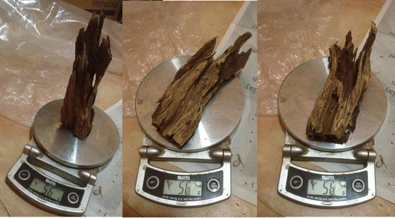 Agarwood/Aloeswood Oud chips, Cambodia Central 1 piece 56 grams
