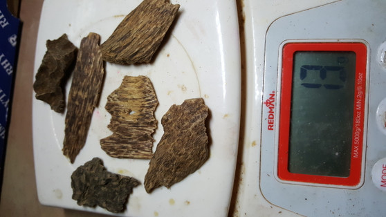 Agarwood/Aloeswood Oud chips, Northern Malaysia 13 grams 