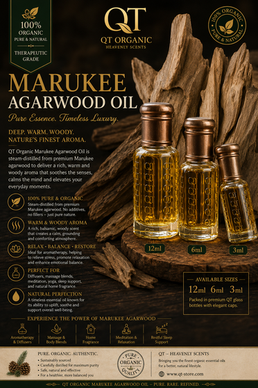 QT Marukee Tripple Super Agarwood Oil - The Essence of Prestige. The Legacy of Marukee