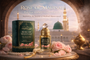 Rose of Madinah 12 ml (Non Alcoholic Attar) in gold bottle
