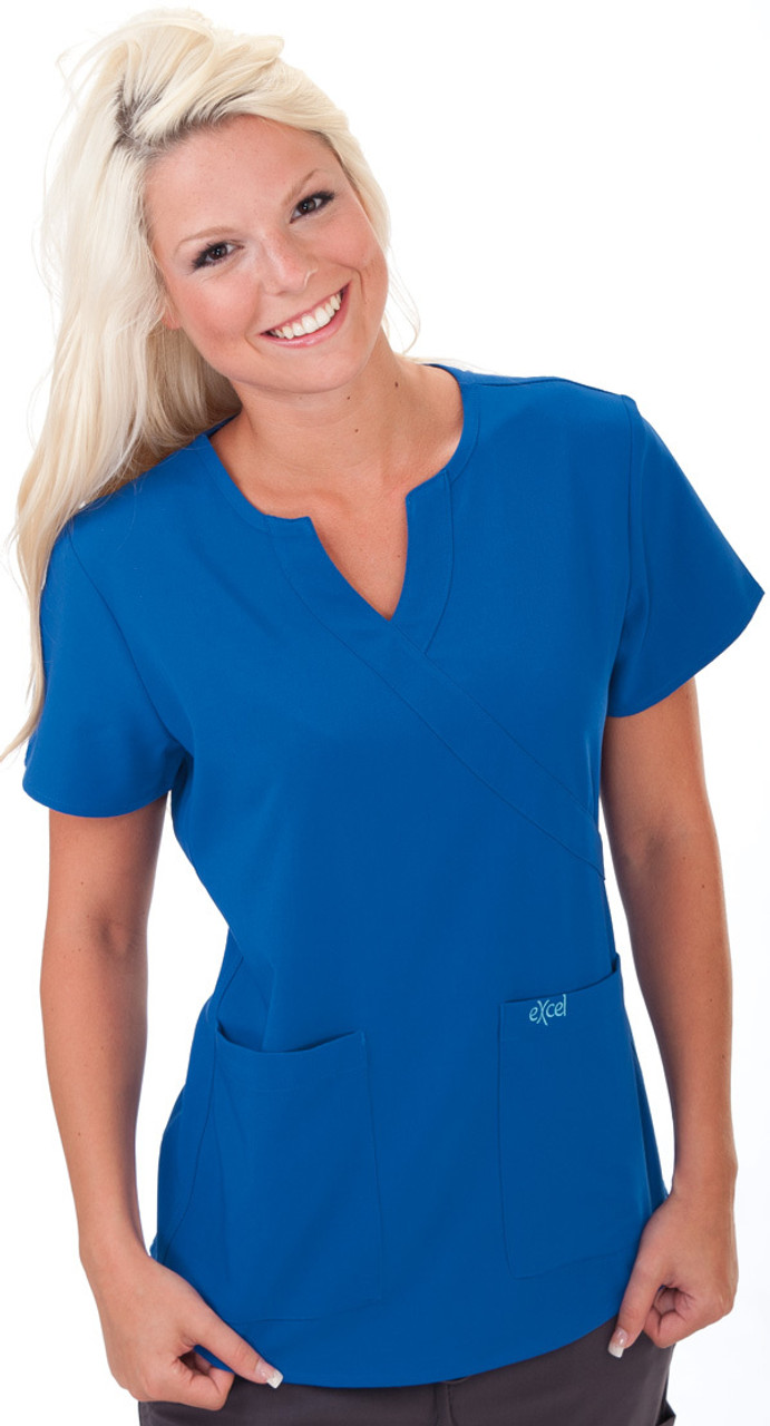 511 Excel 4-Way Stretch Top Neck Detail