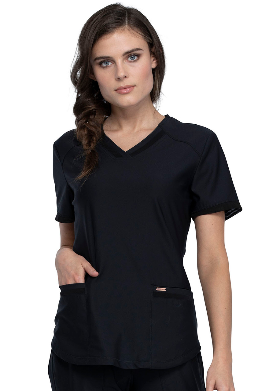 Skechers Vitality 3 Pocket Virtual V-neck Scrub Tops