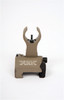 Troy Folding Battle Sight - Front - HK Type - FLAT DARK EARTH