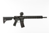 BCM® Standard Mid Length 14.5" Complete Upper Receiver w/ MCMR-13 Handguard installed on an AR-15 with magazine and scope.