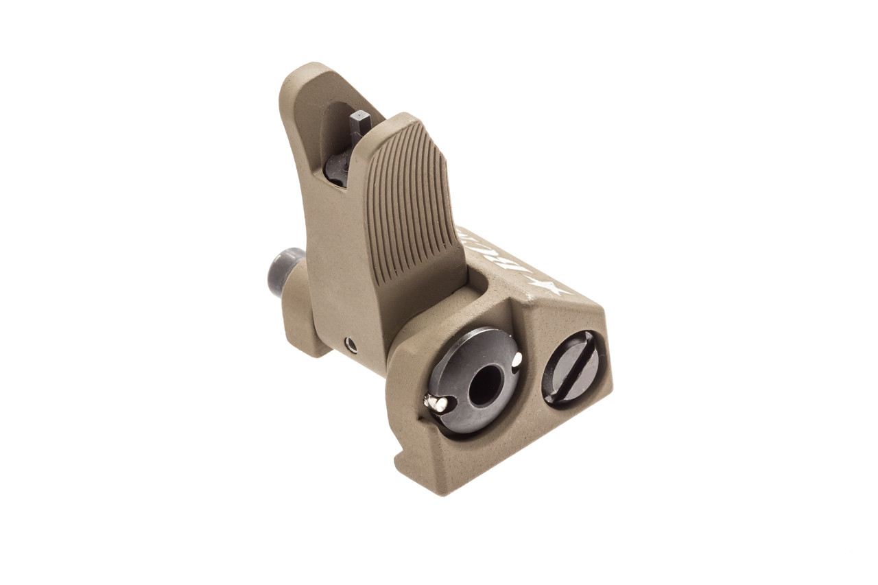 BCM Folding Front Battle Sight, M4 Type, FDE