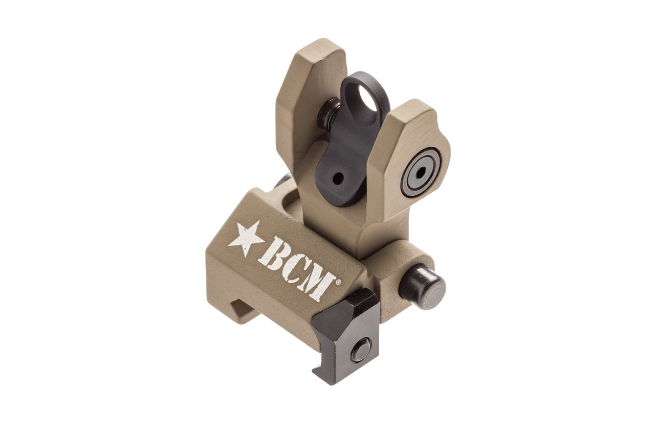 BCM Folding Rear Battle Sight, FDE