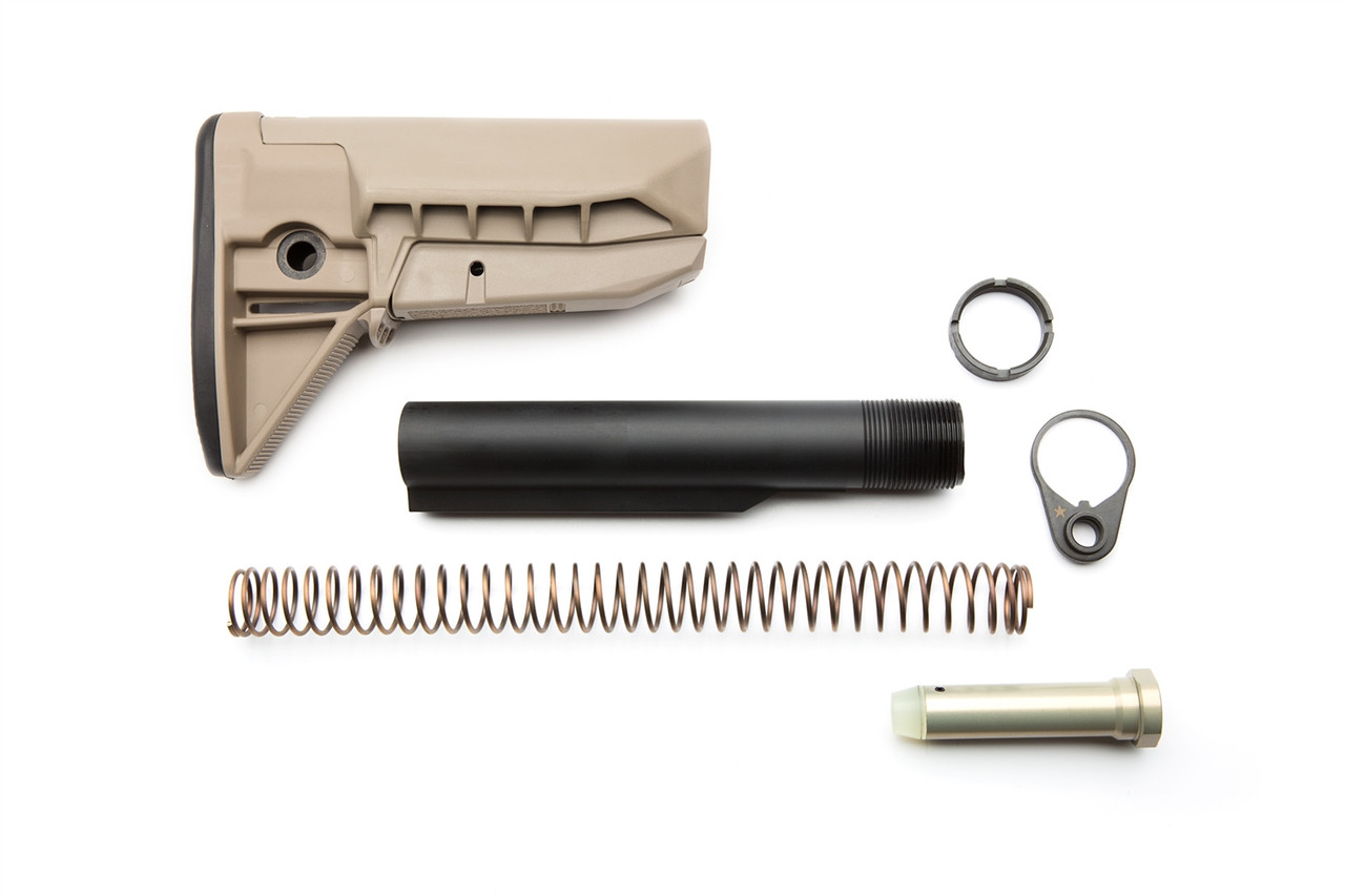 BCM® AR15 SOPMOD Stock Kit (Mod 0), FDE