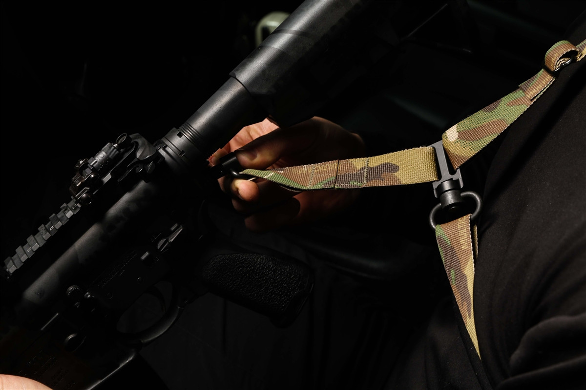 HALEY STRATEGIC DISRUPTIVƎENVIRONMƎNTS RIFLE SLING-Multi Cam