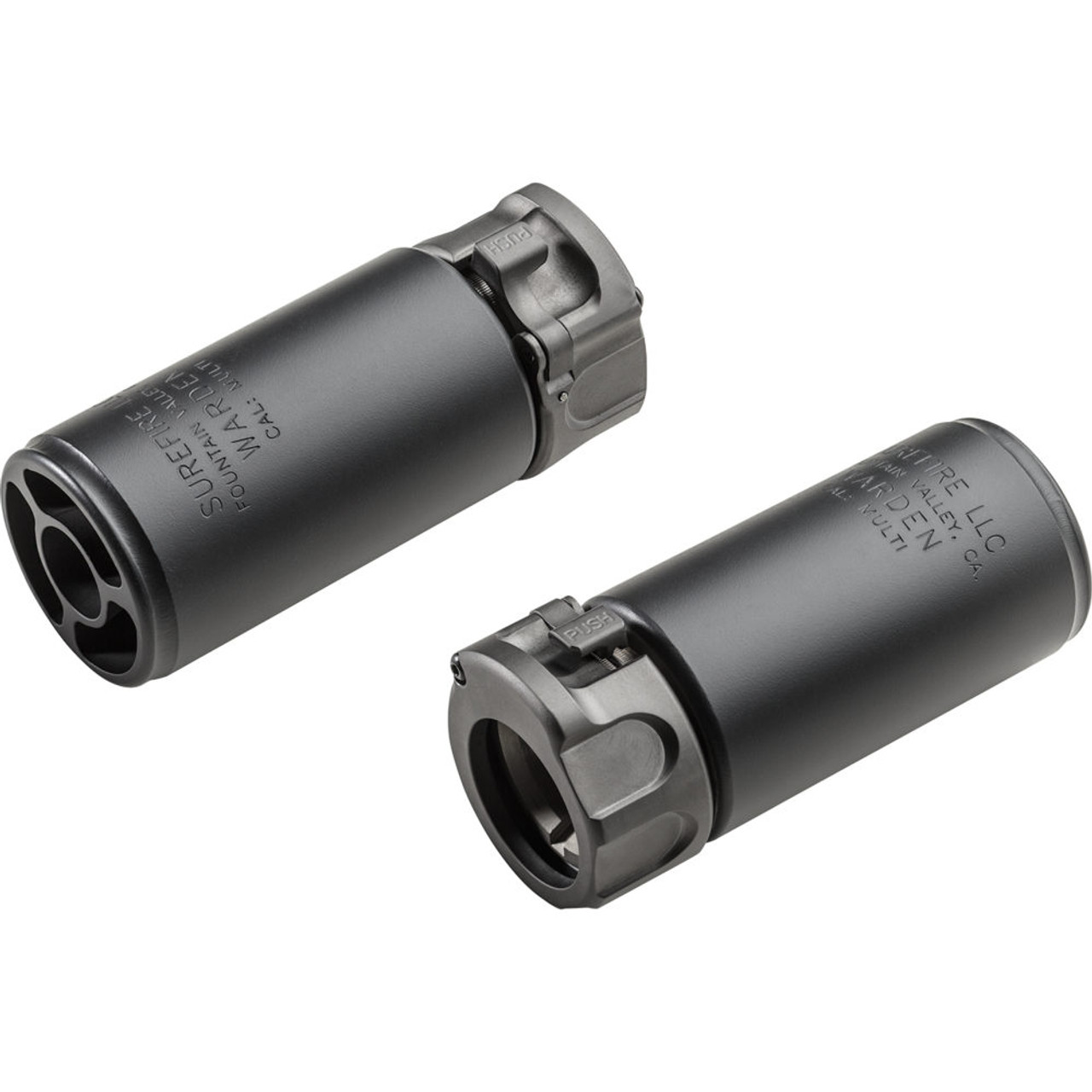 実物　Surefire WARDEN Muzzle Black　サプレッサー