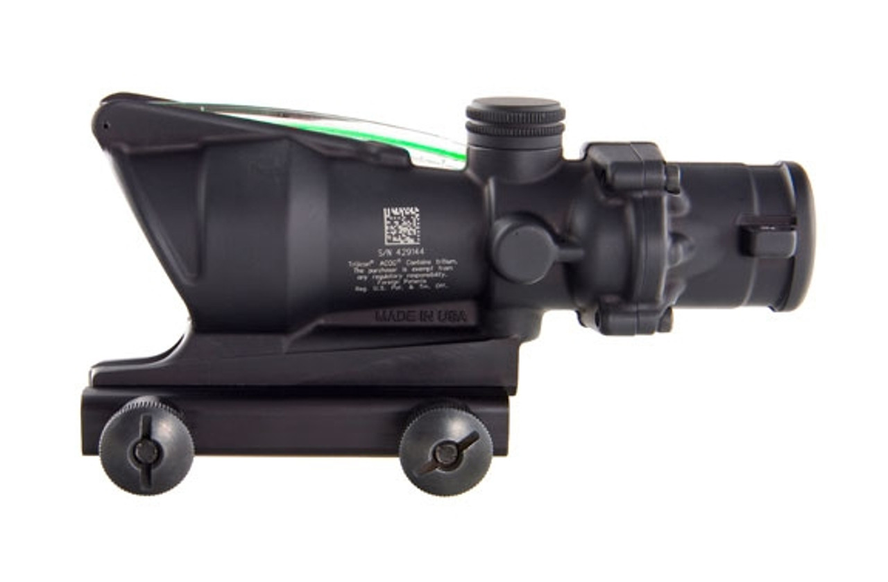 Trijicon ACOG TA31F-G 4x32 Scope, Green Chevron BAC Reticle