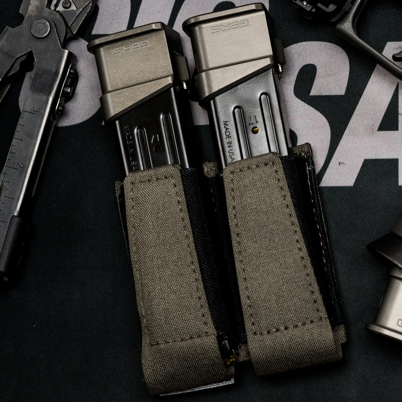 GBRS GROUP DOUBLE PISTOL MAGAZINE POUCH - Bravo Company USA