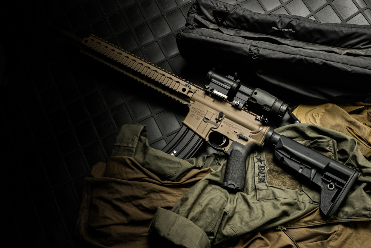 BCM MOD2 FDE ストック BCM® AR15 Stock (SOPMOD, Mod 2), Flat Dark Earth