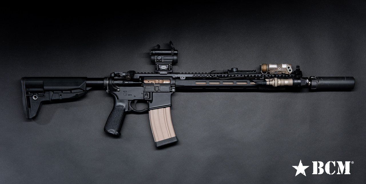 BCM® AR15 Stock Kit (SOPMOD, Mod 2), Black