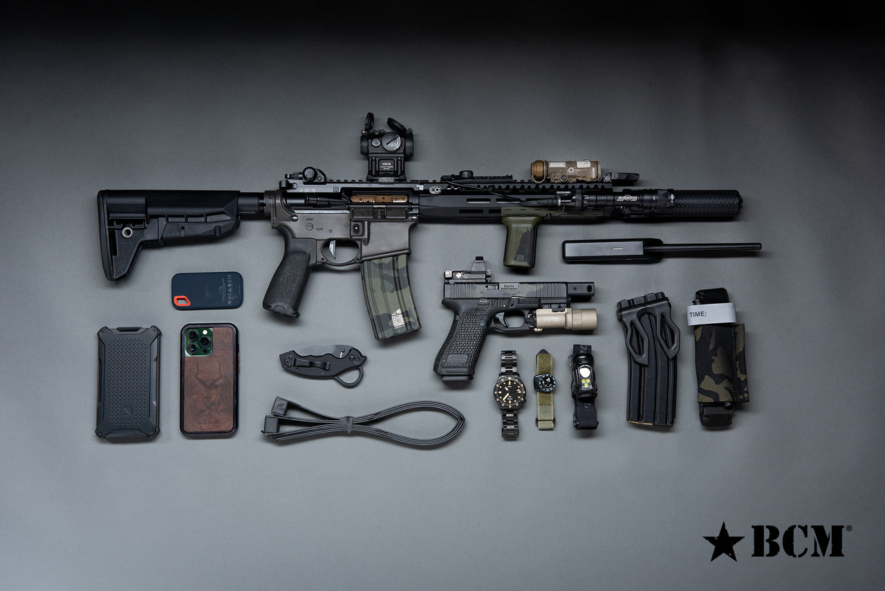 BCM® AR15 Stock Kit (SOPMOD, Mod 2), Black