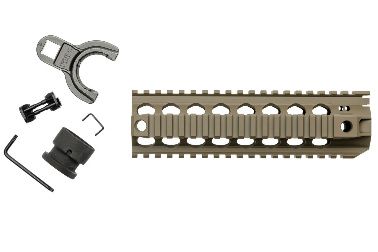 BCM® QRF-8 (Quad Rail Free Float Handguard) Flat Dark Earth