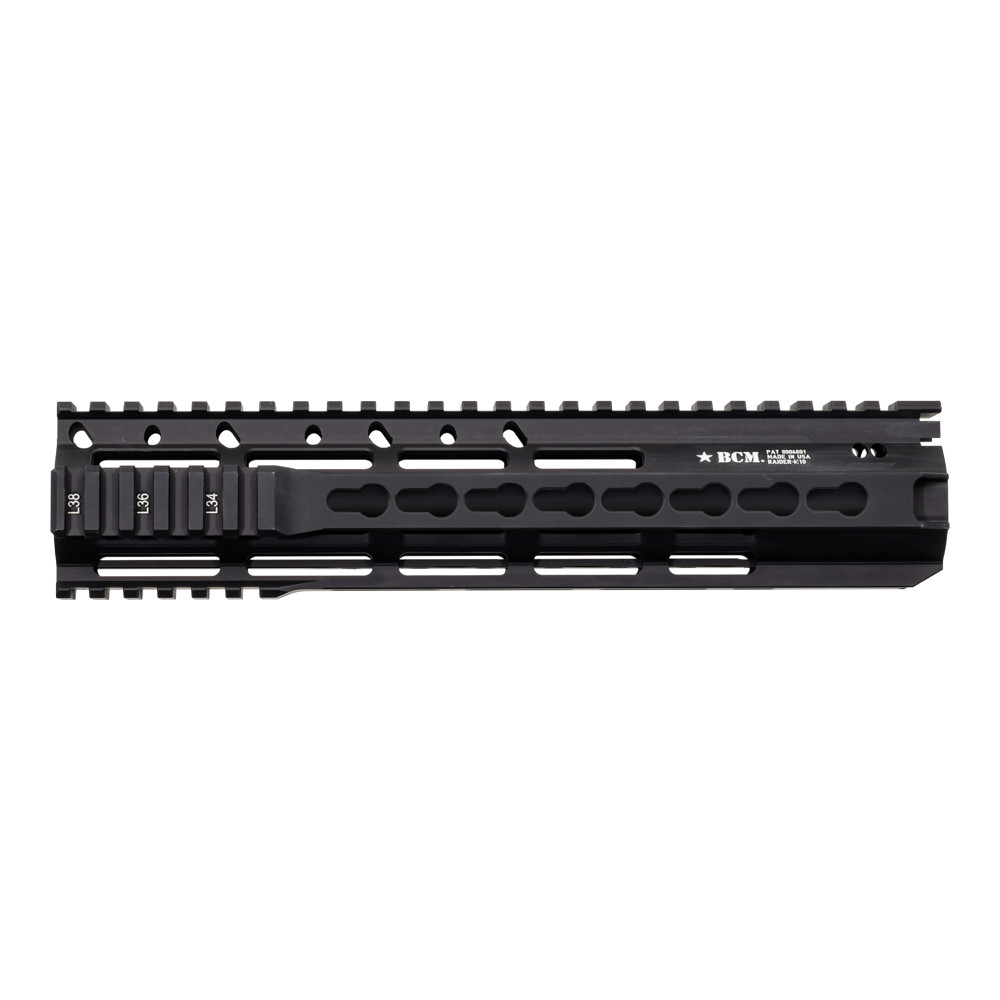BCM® RAIDER-K10 Rail (KeyMod™ compatible mounting slots) - Bravo
