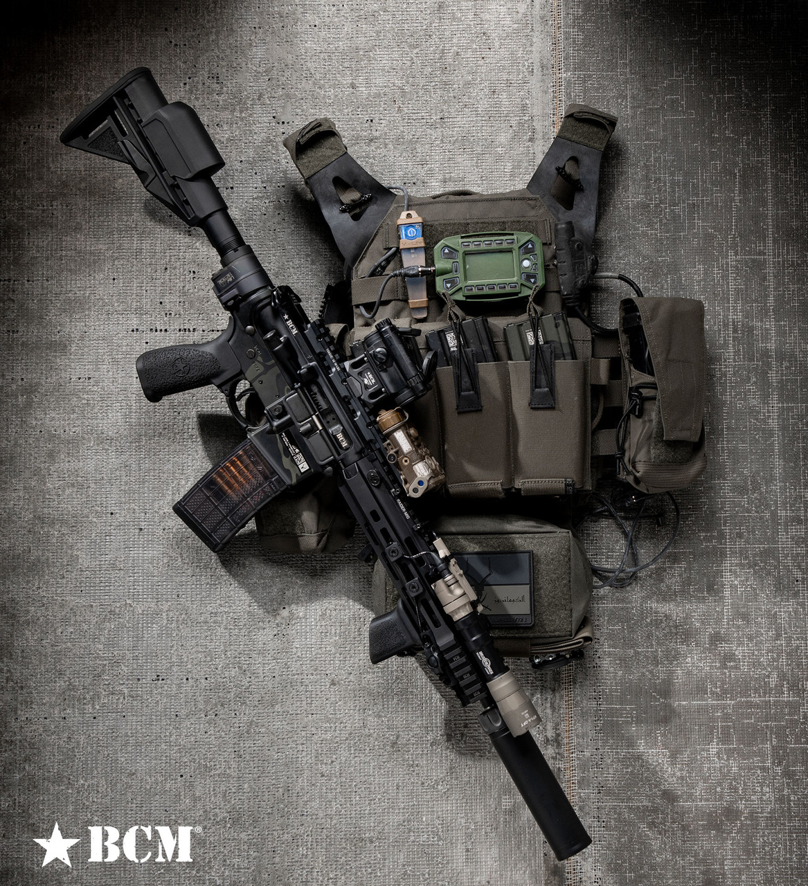BCM® AR15 Stock Mod 3 Black