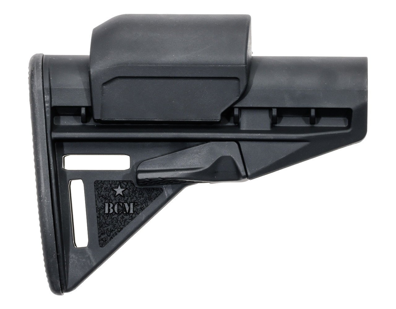BCM® AR15 Stock Mod 3 With Stock Risers Black