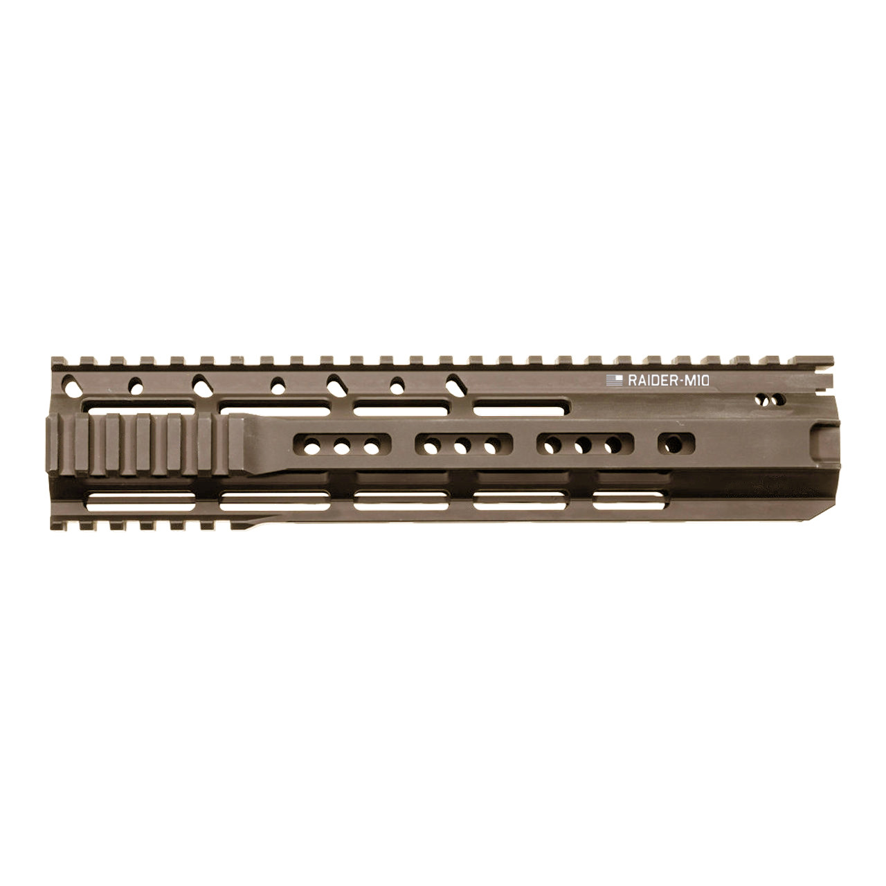 BCM® RAIDER-M10 Rail (M-LOK® compatible mounting slots*) - Flat