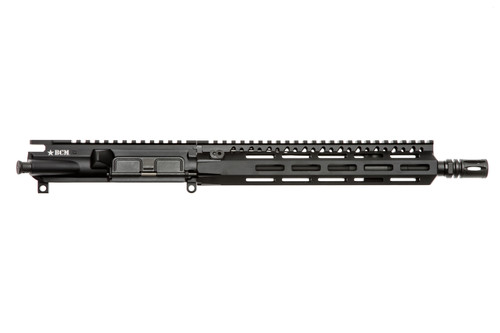 Right hand side view of BCM® Standard 11.5" Carbine Complete Upper Receiver w/ MCMR-10 Handguard.