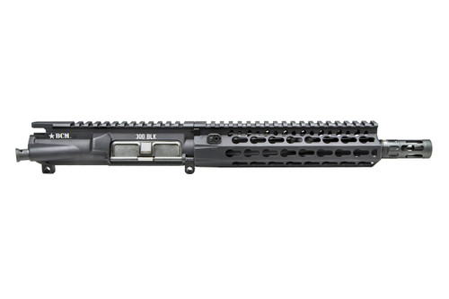 Right hand side view of the BCM® Standard 9" 300 BLACKOUT Complete Upper Receiver w/ KMR-A8 Handguard.