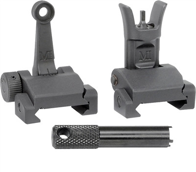 MI Combat Rifle Fixed Front & Rear Sights - BravoCompanyUSA