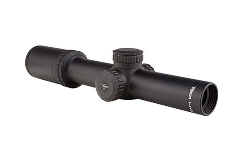 Trijicon AccuPower 1-4x24 Riflescope .223/5.56gr BDC Segmented-Circle/Dot Crosshair w/ Green LED, 30mm Tube