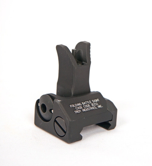 Troy Folding Battle Sight - Front - M4 Type - Black