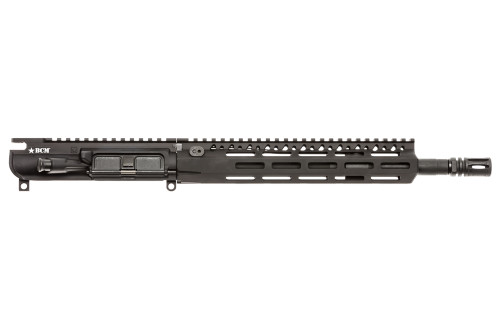Right hand side view of the BCM® MK2 Standard 12.5" Carbine Complete Upper Receiver w/ MCMR-10 Handguard.