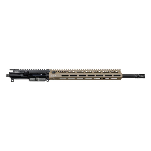 BCM® MK2 Standard BLACK 16" Mid Length Complete Upper Receiver Group w/ MCMR-13 FDE Handguard