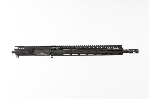 Right hand side view of BCM® BFH Mid Length 14.5" Complete Upper Receiver w/ MCMR-13 Handguard.