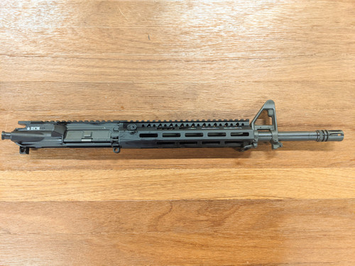 Right hand side view of the BCM® Standard 14.5" Mid Length Complete Upper Receiver w/ MCMR-9 Handguard