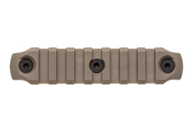Bravo Company BCM® KeyMod™ 4 Inch Picatinny Rail Section, Nylon - Flat Dark Earth