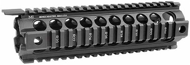 MI 18 Mid Length 2-Piece Handguards, Black Gen 2