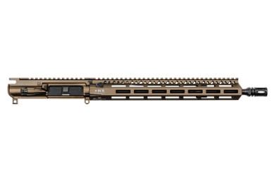 BCM® MK2 Standard 14.5" Mid Length (ENHANCED Light Weight) Complete Upper Receiver Group w/ MCMR-13 Handguard - Dark Bronze