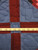 Dutch Colors Amish Mini Squares Diamond Quilt 99x109