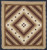 Ocean Heart Patchwork Amish Quilt 96x106