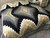 NOT AVAILABLE - Diamond Reflection Bargello Amish Quilt 99x112